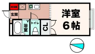 メゾンマーメイド【102号室】の間取り