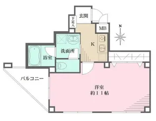 STRAUSS六甲【3階】の間取り