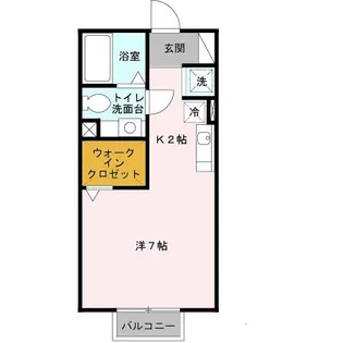 モナリエ六甲【1階】の間取り