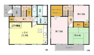 ローズ・コートの間取り