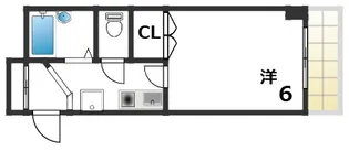 1Kの間取り画像