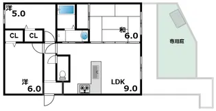 グランプレステージ西神戸【3階】の間取り