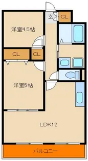 メゾンポパイ【3階】の間取り