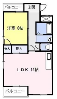 164ビル【4階】の間取り