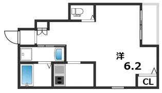 1Kの間取り画像