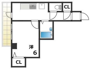 コーラル五色山【6階】の間取り