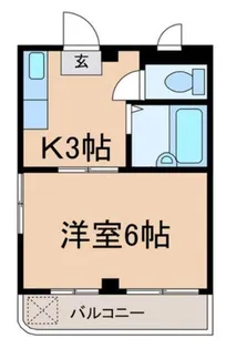 アムール芦屋【2階】の間取り