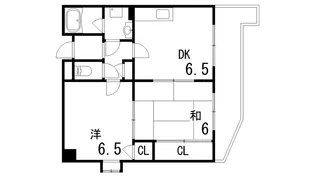 モンテメール六甲【3階】の間取り