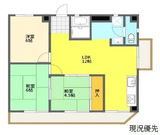 リアルティ大久保駅前【5階】の間取り