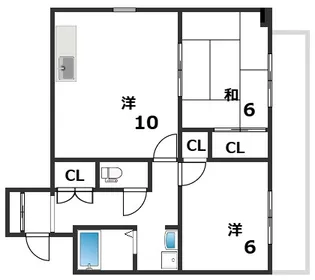 LIFEヒデ【305号室】の間取り