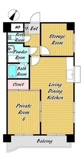 サンワードエフ【3階】の間取り