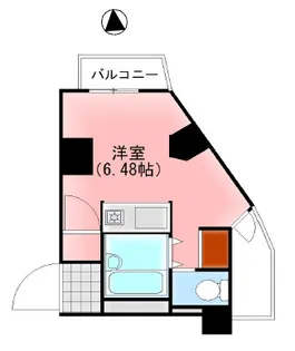 ヒルズ六甲【4階】の間取り