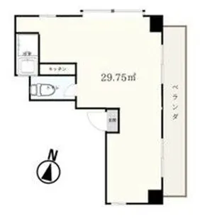 フォーライフ御影【2階】の間取り