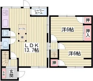 兵庫県明石市朝霧南町4丁目【一戸建】の間取り