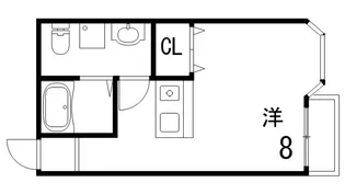 ワコーレ城内【2階】の間取り