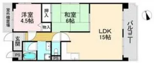 ピースヒル池上【2階】の間取り