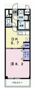 タカラピュア【2階】の間取り