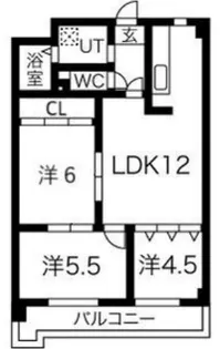 オーシャン【2階】の間取り