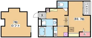 あんしん+東垂水【1階】の間取り