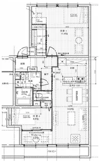 アプリーレ住吉本町【3階】の間取り