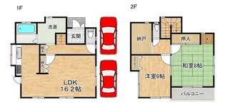 兵庫県神戸市西区玉津町今津【一戸建】の間取り