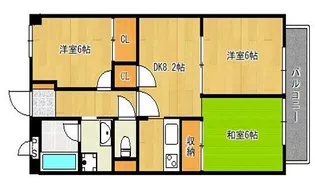 It‘s明石【4階】の間取り