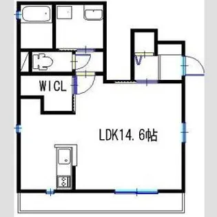 ソフィアハウス【101号室】の間取り