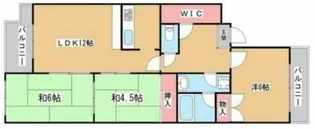 3LDKの間取り画像