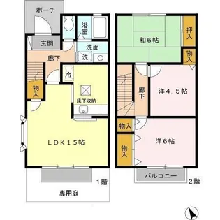 パルティーダ B棟の間取り