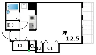 クレストヒル御影【4階】の間取り