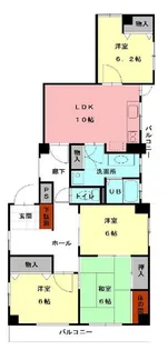 フラッツエムズ【2階】の間取り