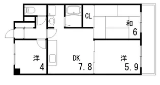 エクセル北青木【3階】の間取り