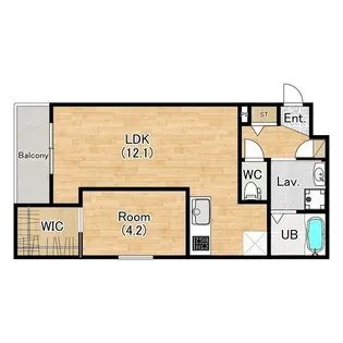 グレイス天野【2階】の間取り