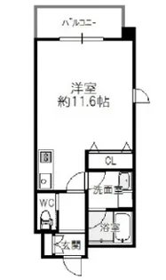 ボヌール恋野【3階】の間取り