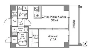 ファーストフィオーレ東灘【5階】の間取り