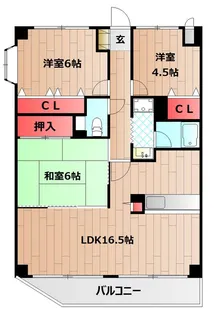 オークヒルズ山口【1階】の間取り