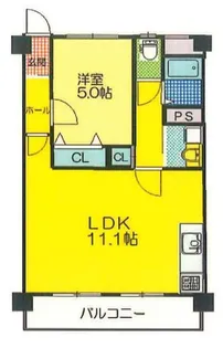 ソフィア朝霧【1階】の間取り