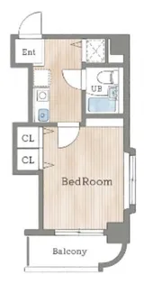須磨パークアベニュー【202号室】の間取り