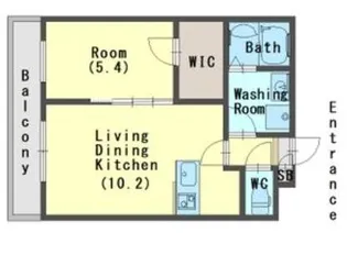 ジーメゾン垂水イースト1【1階】の間取り