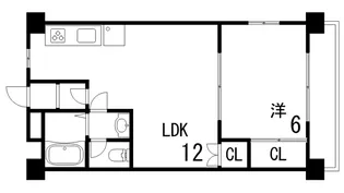 リアライズ御影【3階】の間取り