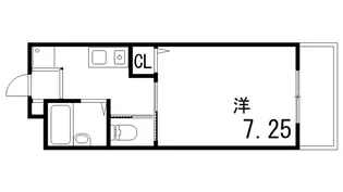 グランツ岡本【2階】の間取り