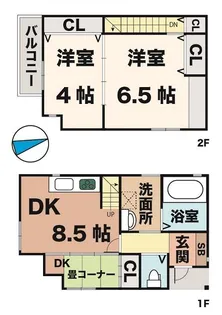 兵庫県神戸市垂水区舞子台1丁目【一戸建】の間取り