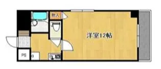 ハイツ天翔【2階】の間取り