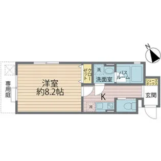 ワコーレヴィアーノ須磨関守町【1階】の間取り