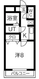 ドール魚崎【3階】の間取り