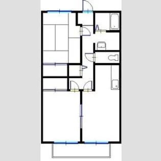 プランドールMITANI【1階】の間取り