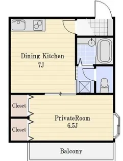 いとやハイツ【2階】の間取り