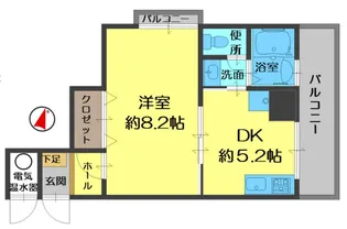 ストランドパレー【2階】の間取り