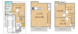 兵庫県明石市藤江【一戸建】の間取り