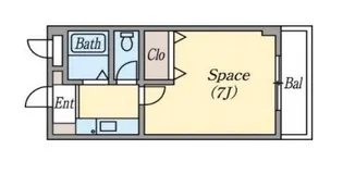 パールエッグクノキ【2階】の間取り